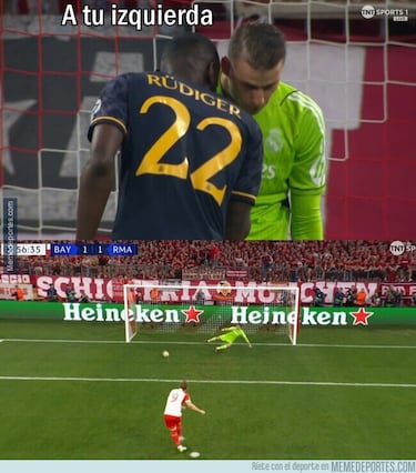 Los memes más graciosos del Bayern-Real Madrid