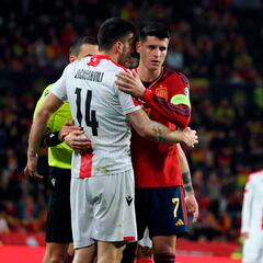 Georgia, 74 en el ranking FIFA, rival de España en octavos