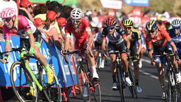 Resumen y resultado de la 12ª etapa de la Vuelta: Herrada coge el rojo y Geniez se lleva la etapa