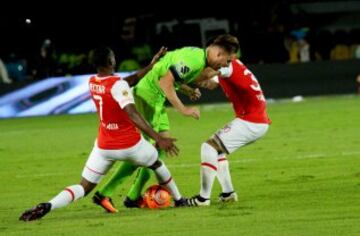 Bernal adelantó a los verdes; Gómez empató para el equipo cardenal.