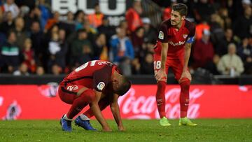 Diakhaby evita el liderato del Sevilla pero no la bronca
