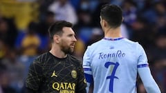 Messi aplaza la fecha de jubilación de Cristiano Ronaldo