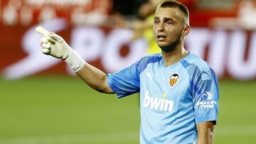 04/07/20 PARTIDO PRIMERA DIVISION
 CORONAVIRUS COVID19 
 GRANADA - VALENCIA
 Jasper Cillessen (Valencia CF)