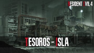 resident evil 4 remake tesoros isla