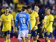 Cruz Azul y Club América se medirán en el partido de vuelta dentro de su eliminatoria por los cuartos de final de la Concacaf Champions Cup 2025. (Adrián Macías/Mexsport)