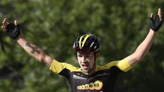 Etapón alpino: Contador brilla, Roglic gana y Aru cae del podio