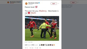 "Manchester es roja", el tuit que ha desatado la furia 'citizen'