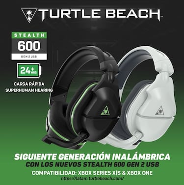 Turtle Beach trae a México los Stealth 600 Gen 2 MAX y Stealth 600 Gen 2 USB