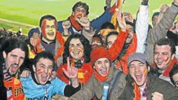 Todos con la selección.