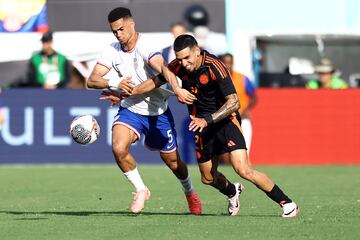 La Selección venció con autoridad a el equipo estadounidense en el primer amistoso previo a la Copa América. Jhon Arias, Rafael Santos Borré, Richard Ríos, Jorge Carrascal y Luis Sinisterra marcaron en la goleada, mientras que Timothy Weah anotó para los locales.