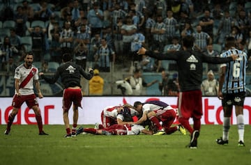 Borré inspira la remontada de River Plate en Libertadores