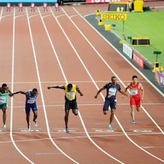 Todos en shock: el desastre de salida de Bolt que le condenó al bronce