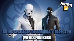 Fortnite: skins de secuaces de SOMBRA y ESPECTRO ya disponibles; precio y contenidos