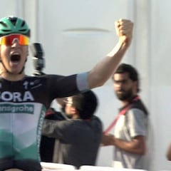 Ackermann, primer líder del UAE gracias a un fabuloso esprint