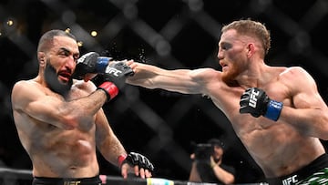 The Palestinian lost the welterweight crown to Jack Della Maddalena, potentially paving the way for Islam Makhachev to move up a division.