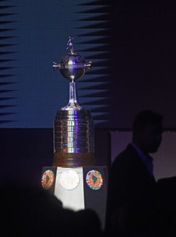 Ceremonia y sorteo de la Copa Libertadores 2016. 