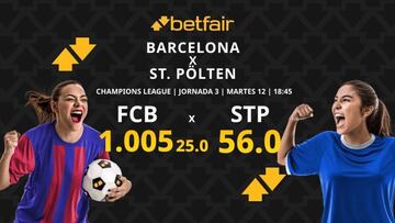 FC Barcelona vs. SKN St. Pölten: horario, TV, pronóstico, estadísticas y clasificación