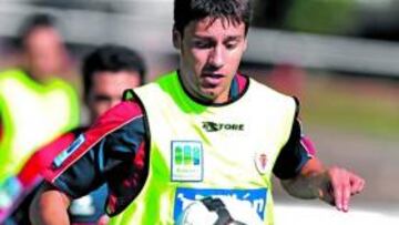 <b>PRETENDIDO. </b>Canella se entrena con normalidad a la espera de posibles novedades.