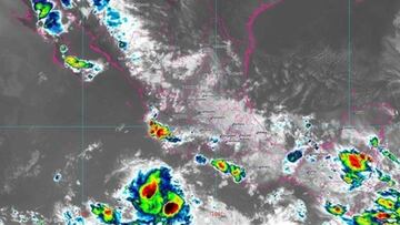 Huracán Orlene: así llega a México y estados afectados