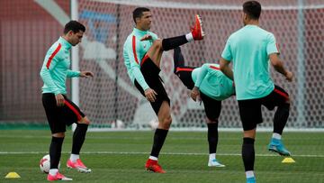 Portugal hizo ayer su &uacute;ltimo entrenamiento en Kaz&aacute;n antes de la esperada semifinal contra Chile. 