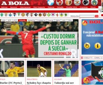 Las portadas de la prensa extranjera