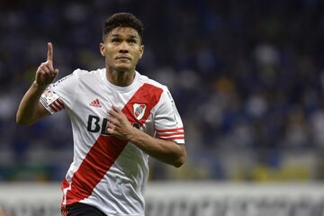 Teófilo Gutiérrez se coronó campeón de la Copa Libertadores 2015 con River Plate