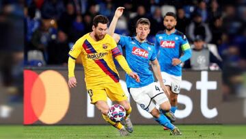 El Nápoles presiona a la UEFA para jugar en campo neutral