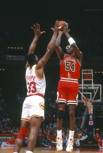 <b>- Años con Jordan:</b> 1987-1993<br> <b>- Estadísticas en temporada regular con Jordan:</b> 12,2 puntos, 8,3 rebotes, 53% en tiros de campo.<br> <b>- Estadísticas en playoffs con Jordan:</b> 11,5 puntos, 8,8 rebotes, 54% en tiros de campo.<br> <b>- Anillos con Jordan:</b> 3<br> <p>Un jugador algo infravalorado, fue una de las claves del primer <i>three peat</i> de los Bulls. Trabajador, físico y clave en la defensa de la franquicia, sobre todo cuando junto a Pippen y Jordan formaba <i>“Los tres perros”</i>, conocidos en la NBA como la <i>Doberman Defense</i>, término que se acuñó gracias a Johnny Bach, entrenador defensivo de los Bulls durante esos años. Grant alcanzó su cúlmen baloncestístico en la 1993-94, en la que se fue, en ausencia de Jordan, a 15 puntos y 11 rebotes por partido y fue All Star junto a Scottie. Tras su etapa en Chicago, disputó las Finales de 1995 junto con los Magic se Shaq y las de 2001 con los Lakers, también compartiendo equipo con el pívot y volviendo a estar a las órdenes de Phil Jackson y su triángulo ofensivo. Allí ganó su cuarto y último anillo.