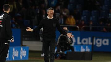 Martí, durante el partido contra el Deportivo.