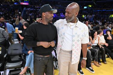 Rich Paul, agente deportivo estadounidense y fundador y director ejecutivo de Klutch Sports Group, y Corey Gamble.