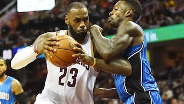 LeBron James, ante Jeff Green.