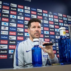 Simeone: "No evalúo al Real Madrid por su último partido"