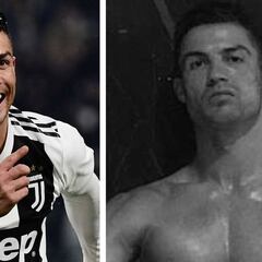 Cristiano Ronaldo exhibe músculo mientras continúa con su recuperación
