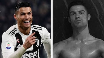 Cristiano Ronaldo exhibe músculo mientras continúa con su recuperación