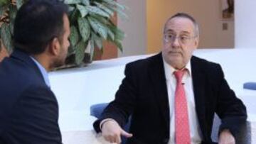Alfredo Relaño durante su estancia en México.