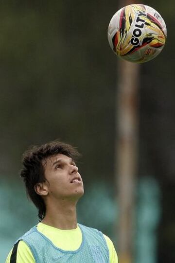 Atlético Nacional se entrena en Guarne antes de enfrentar al Deportes Tolima por la Liga Águila.