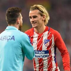Griezmann, sobre si dijo 'no' al Barça por Messi: "Puede ser..."