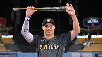 Hometown hero Giancarlo Stanton won the All-Star Game MVP in the same stadium where he used to watch Los Angeles Dodgers games growing up.