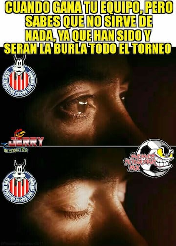 Ganó Chivas pero los memes les recuerdan su eliminación