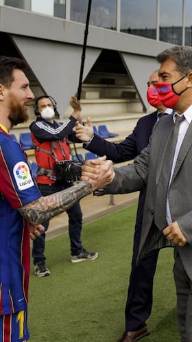 “La única verdad es que Messi no se lleva con Laporta”