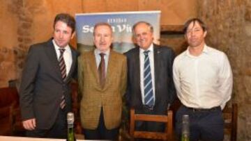 Personalidades en la presentación del Torneo Segura Viudas del Circuito Nacional Profesional: Jorge Piera, Pere Bonet, Jose´María Gassó y David Pastor.