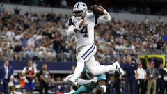 Despu&eacute;s de una primera mitad cerrada, Dak Prescott y Ezekiel Elliott ponen las cosas en orden y Dallas est&aacute; 3-0 por primera vez en 11 a&ntilde;os.