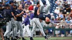 The season for Oral Roberts University was meant to be one of being happy to take part. But the players have other ideas as they open Omaha with a stunner.