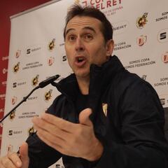 Lopetegui: "El gol de De Jong fue de todo menos lo que se pitó"