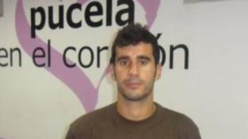 <b>SATISFECHO. </b>Sastre se muestra muy contento con los primeros días como blanquivioleta.