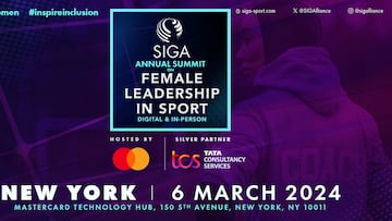 AS broadcasts SIGA Female Leadership in Sport summit live from New York.