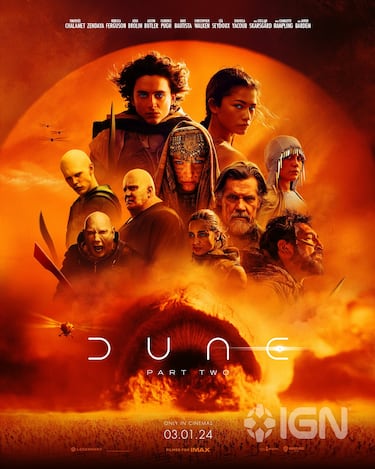 Dune: Part Two unveils a new poster featuring all of the movie’s stars