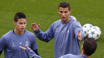 James Rodríguez será titular en Champions.