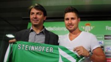 Markus Steinhoefer durante su presentación.