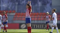 Olga Garc&iacute;a celebra un gol ante el Fundaci&oacute;n Albacete.
